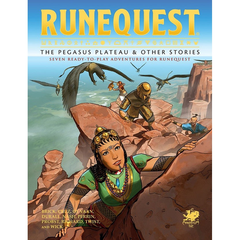 RuneQuest - The Pegasus Plateau & Other Stories - Hardcover