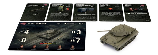 World of Tanks Miniatures Game Wave 6 American M24 Chaffee