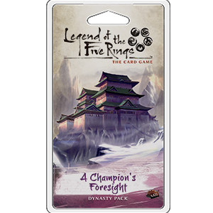 Legend of the Five Rings LCG A Champions Foresight - Ozzie Collectables