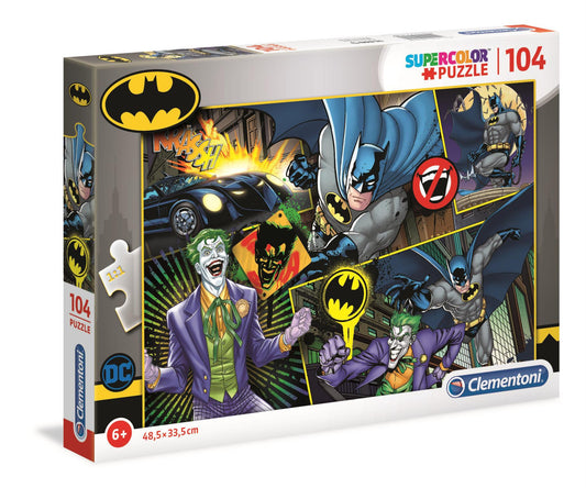 Clementoni Puzzle Batman 104 Piece Super (Larger Pieces)