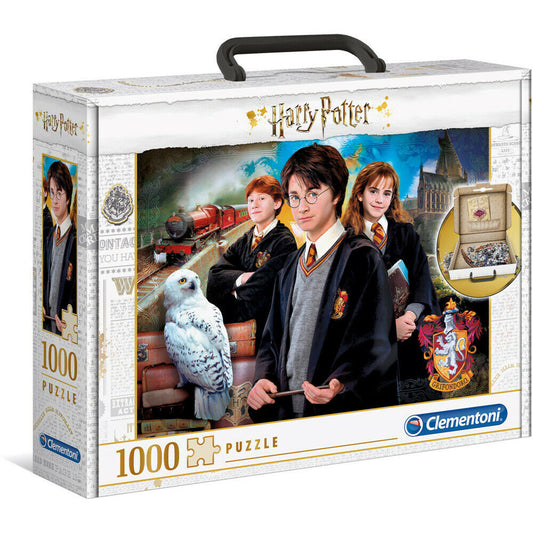 Clementoni Puzzle Harry Potter and the Chamber of Secrets Brief Case Puzzle 1,000 pieces