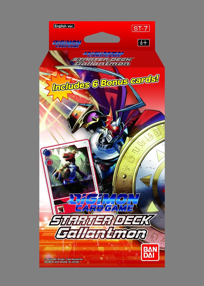 Digimon Card Game Series 06 Starter Display 07 Gallantmon