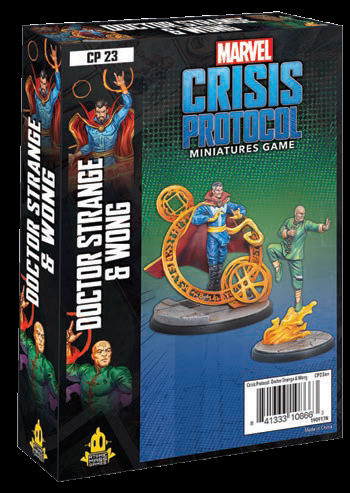 Marvel Crisis Protocol Miniatures Game Dr Strange and Wong Expansion - Ozzie Collectables