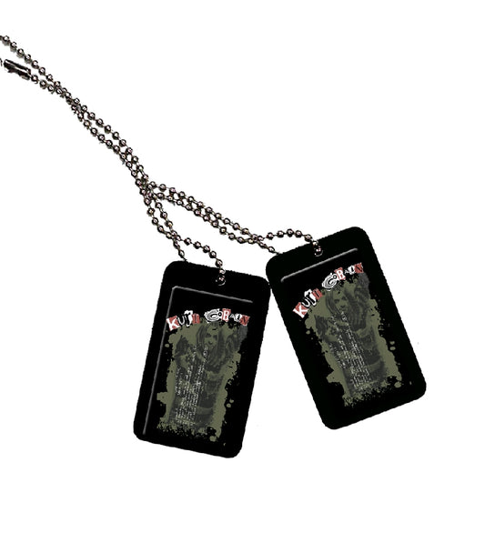 Kurt Cobain - Dogtags (Teen Spirit) - Ozzie Collectables