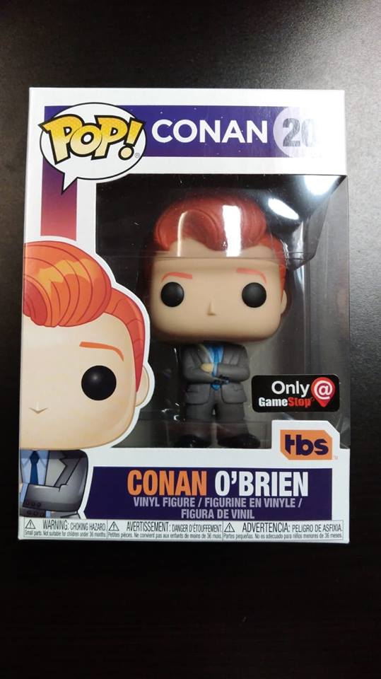 Conan O'Brien - Conan in Suit Summer Convention GameStop Exclusive POP! Vinyl - Ozzie Collectables