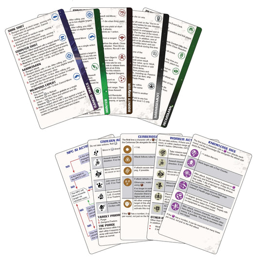 Battle Systems - Core Space - Extended Range - Core Space Reference Cards