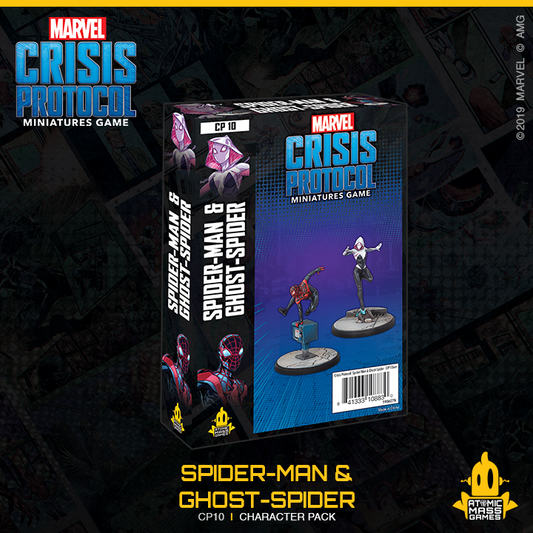Marvel Crisis Protocol Miniatures Game Spider-Man & Ghost-Spider - Ozzie Collectables