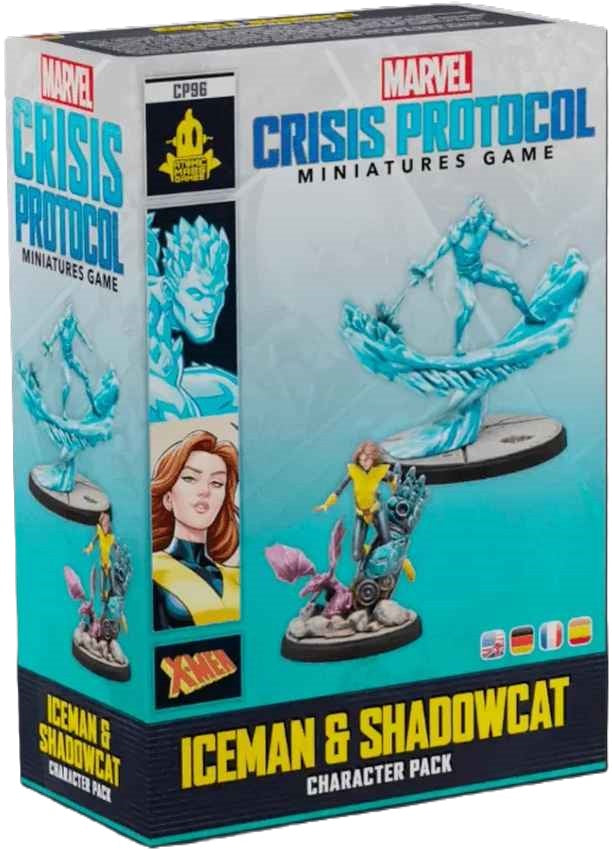 Marvel Crisis Protocol Miniatures Game Iceman & Shadowcat