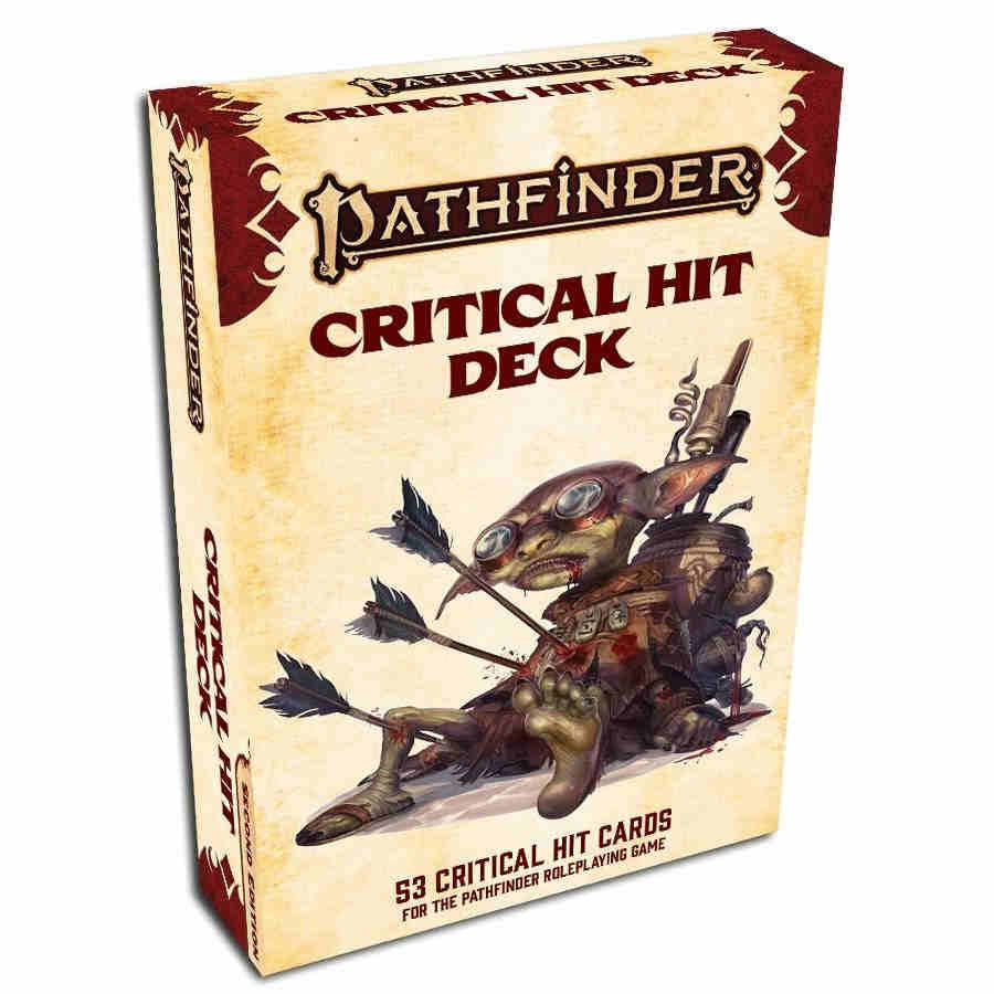 Pathfinder Second Edition Critical Hit Deck - Ozzie Collectables