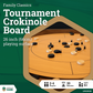 LPG Tournament Crokinole Board (Case of 2)