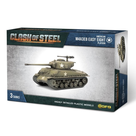 Clash of Steel - M4A3E8 Easy Eight Tank Platoon