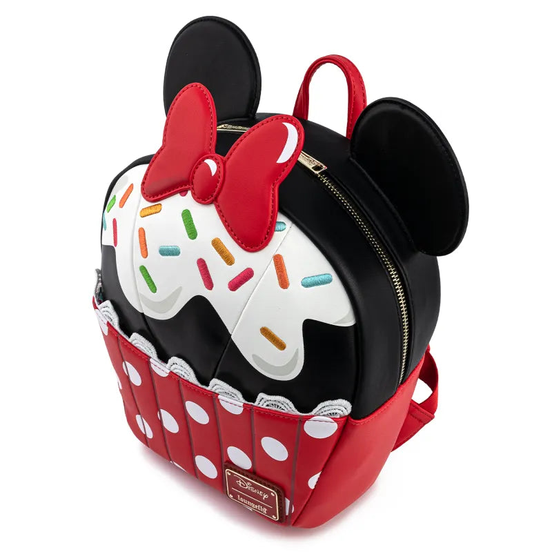 Loungefly Disney Minnie Mouse Sprinkle Cupcake Mini Backpack