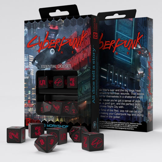 Q Workshop Cyberpunk Red: Night City Essential Set