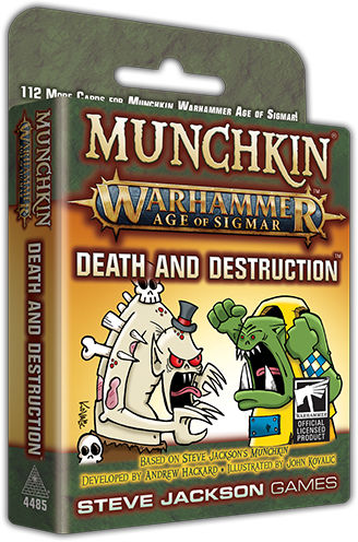 Munchkin Warhammer Age of Sigmar Death and Destruction - Ozzie Collectables