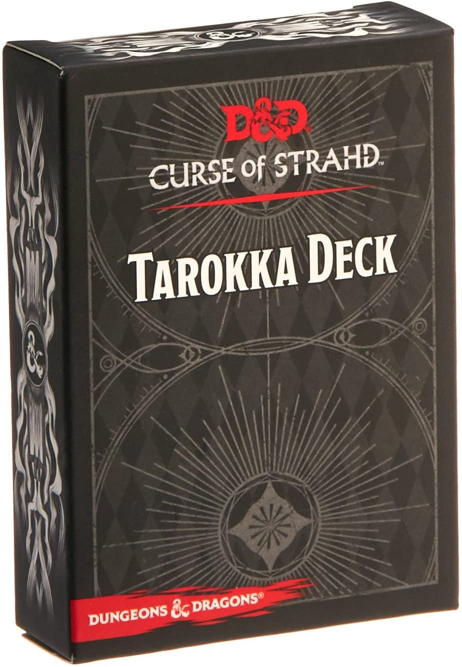 D&D Dungeons & Dragons Curse of Strahd Tarokka Deck