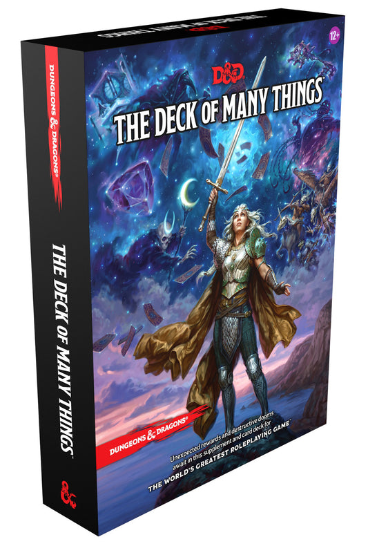 D&D Dungeons & Dragons Deck of Many Things Hardcover + Add On