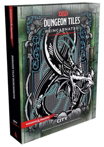 D&D Dungeons & Dragons Dungeon Tiles Reincarnated City