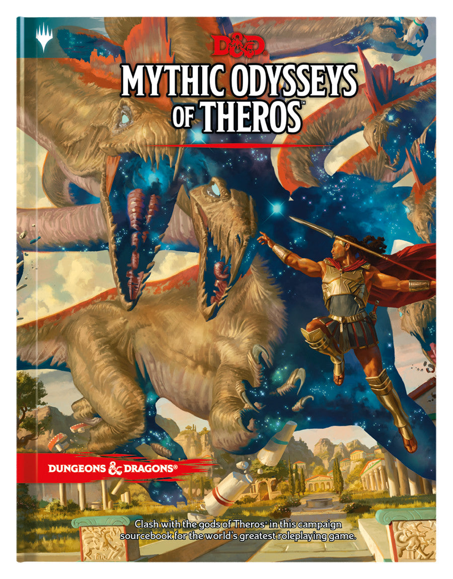 D&D Dungeons & Dragons Mythic Odysseys of Theros Hardcover