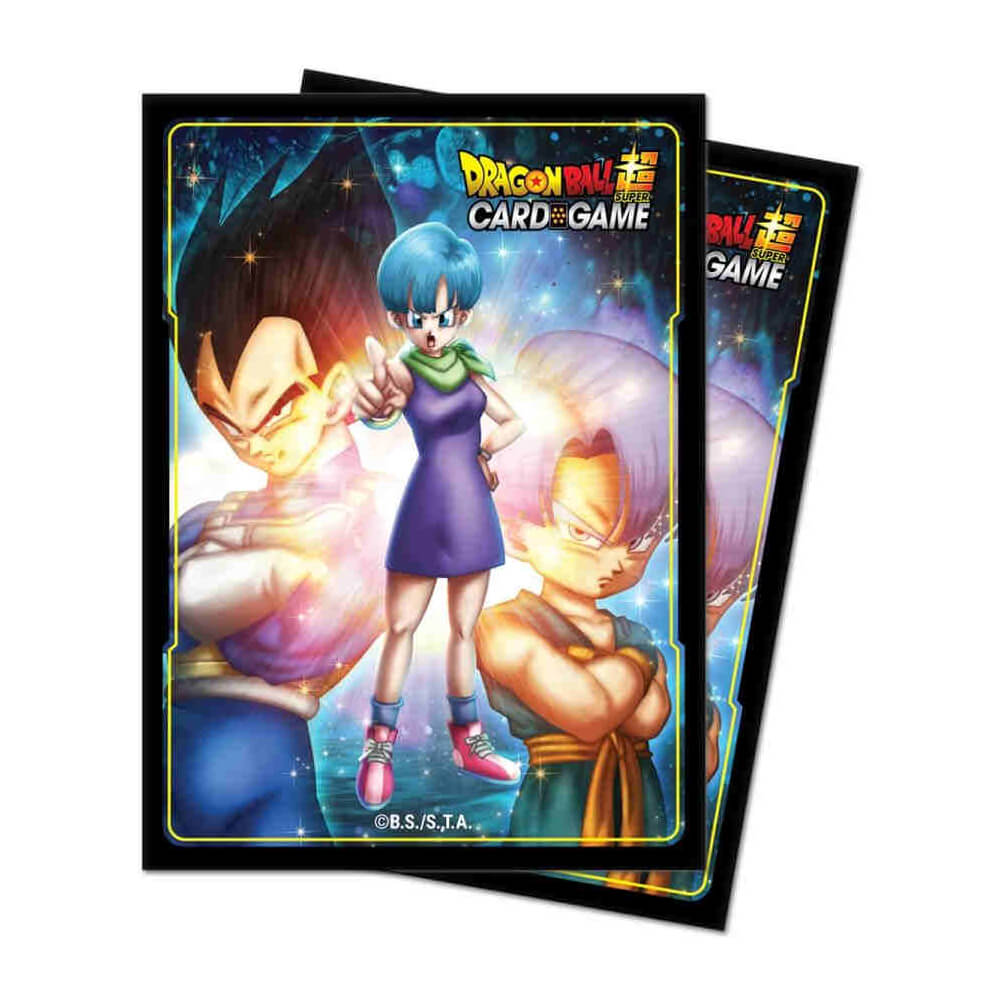 Dragon Ball Super Standard Deck Protector Bulma, Vegeta, and Trunks - Ozzie Collectables