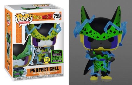Dragon Ball Z - Perfect Cell Glow in the Dark ECCC 2020 Exclusive Pop! Vinyl - Ozzie Collectables