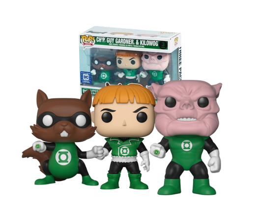 Ch'p, Guy Gardner and Kilowog - DC Legion of Collectors US Exclusive 3-Pack Pop! Vinyl - Ozzie Collectables