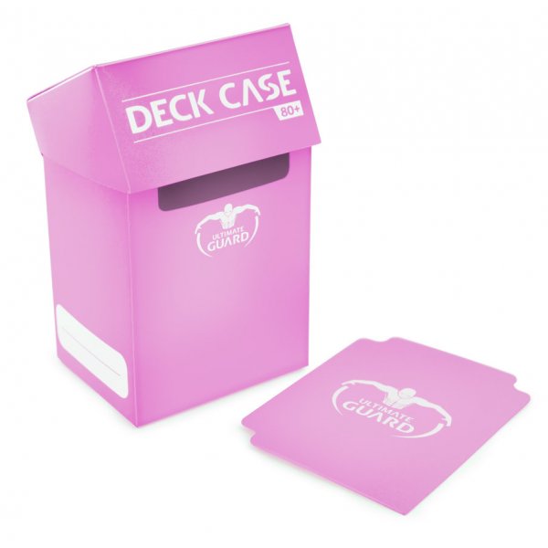 Ultimate Guard Deck Case 80+ Standard Size Pink Deck Box - Ozzie Collectables