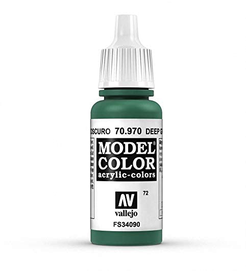 Vallejo Model Colour Deep Green 17 ml - Ozzie Collectables