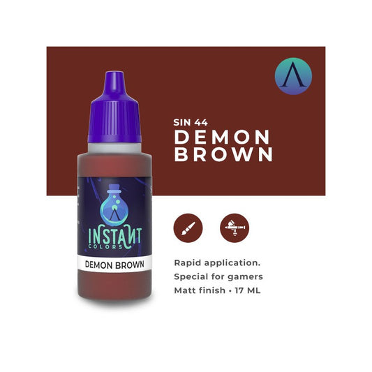 Scale 75 Instant Colors Demon Brown 17ml