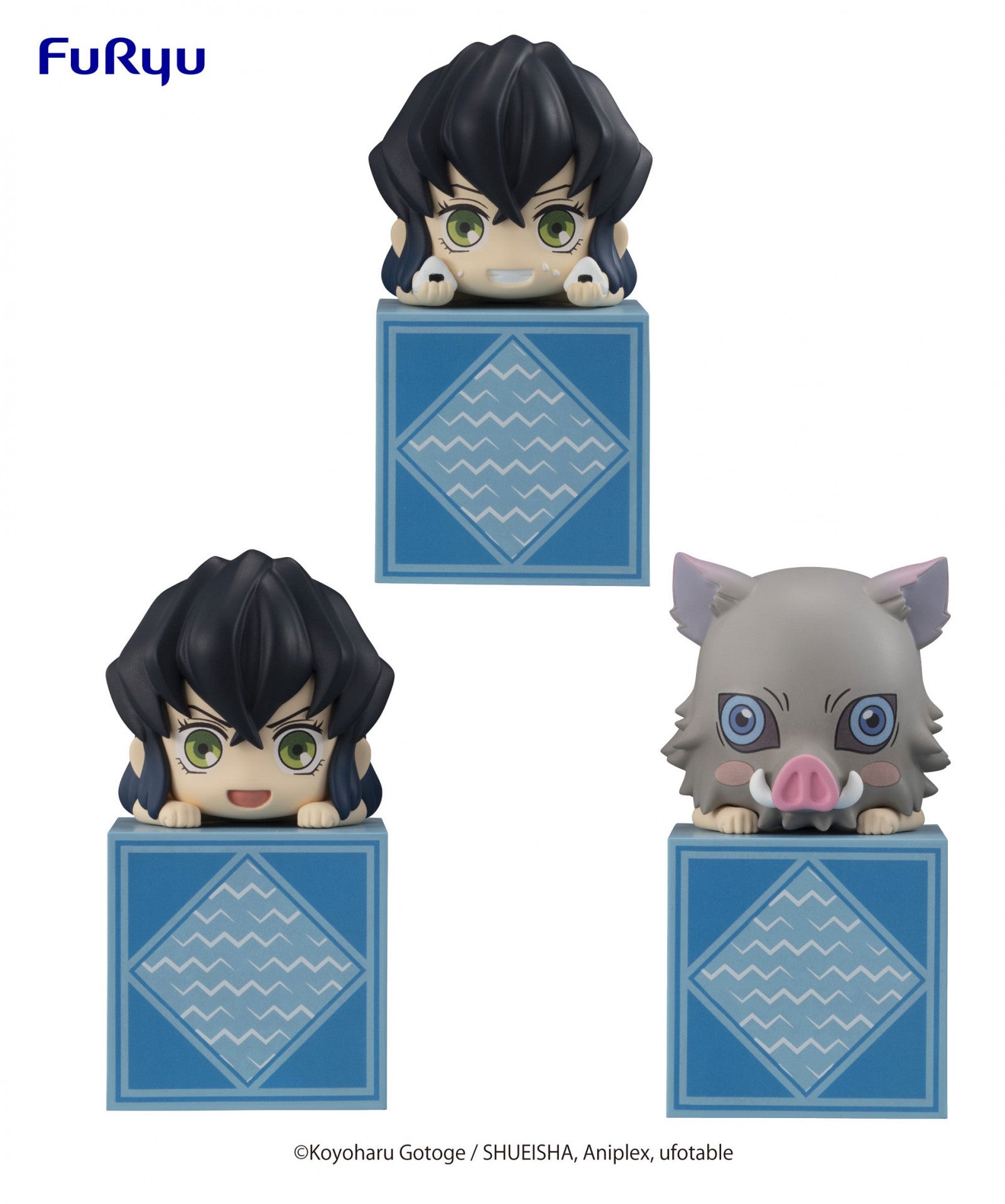 Demon Slayer Kimetsu no Yaiba Hikkake Figure Set Hashibira Inosuke