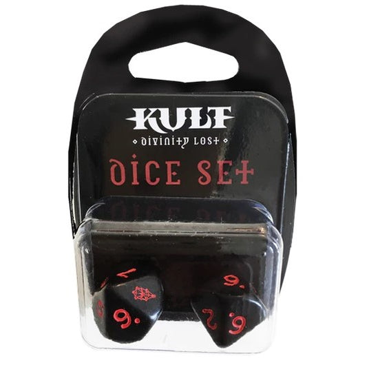 Kult: DIvinity Lost 4th Edition Dice Set                       (2 x D10)