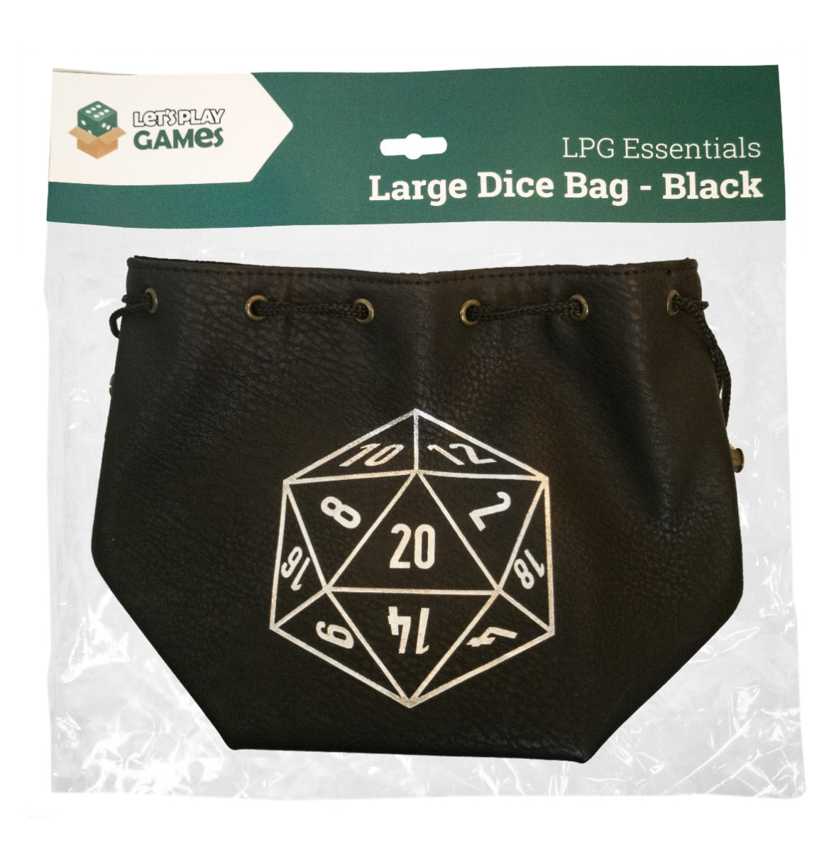LPG Large Dice Bag Black