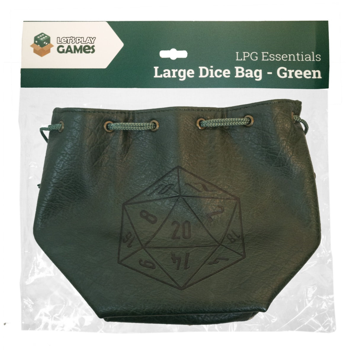 LPG Large Dice Bag Green