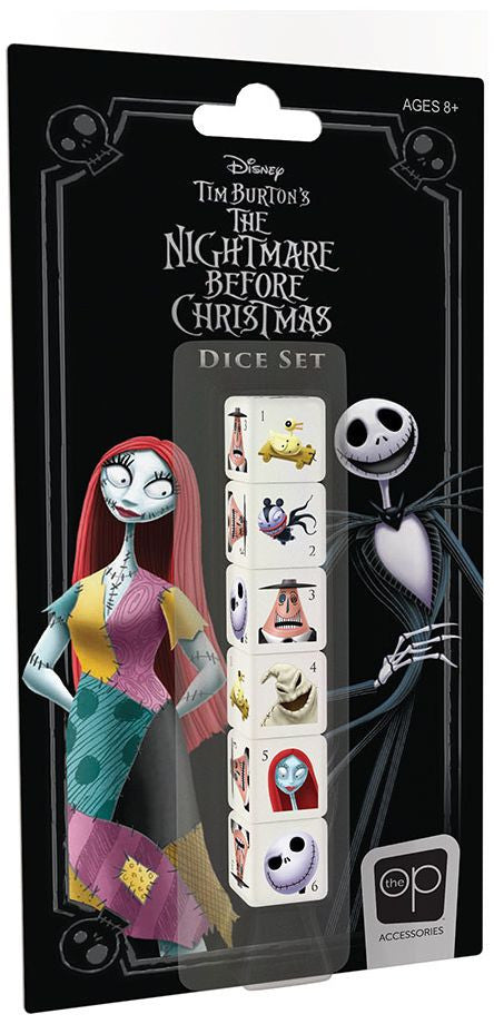 Disney Tim Burton's The Nightmare Before Christmas Dice Set