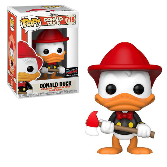 Donald Duck - Donald Duck (Firefigher) 2019  NYCC Funko Stickered Exclusive Pop! Vinyl - Ozzie Collectables