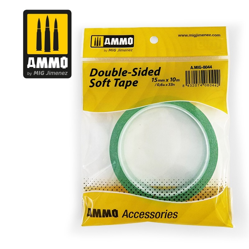 Ammo by MIG Accessories Double-Sided Soft Tape (15mm x 10M)