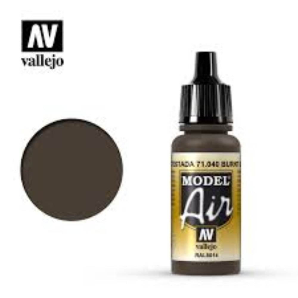 Vallejo Model Air Burnt Umber 17 ml