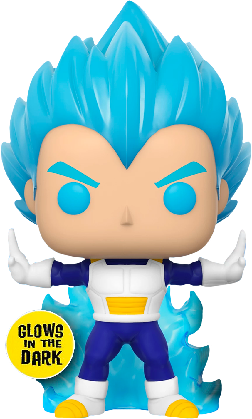 Dragon Ball Z - Vegeta Powering Up Glow US Exclusive Pop! Vinyl - Ozzie Collectables