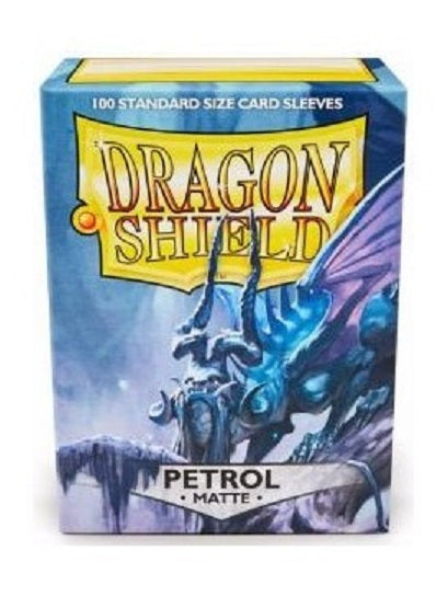 Sleeves - Dragon Shield - Box 100 - Petroleum MATTE - Ozzie Collectables