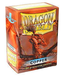 Sleeves - Dragon Shield - Box 100 - Copper - Ozzie Collectables