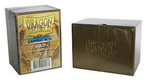 Dragon Shield Gaming Box - Gold - Ozzie Collectables