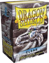 Sleeves - Dragon Shield - Box 100 - Clear - Ozzie Collectables