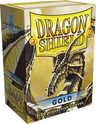 Sleeves - Dragon Shield - Box 100 Gold - Ozzie Collectables