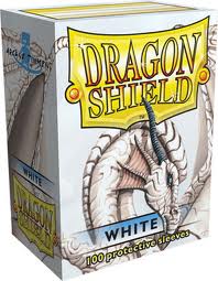 Sleeves - Dragon Shield - Box 100 White - Ozzie Collectables