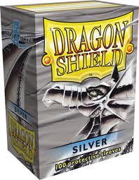Sleeves - Dragon Shield - Box 100 - Silver - Ozzie Collectables