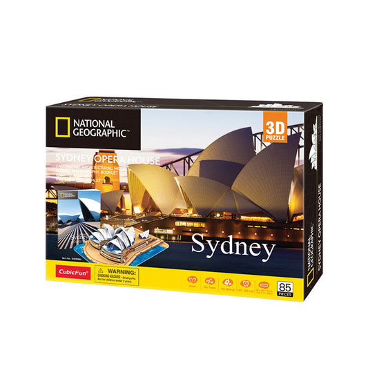3D Puzzles - National Geographic Sydney Opera House