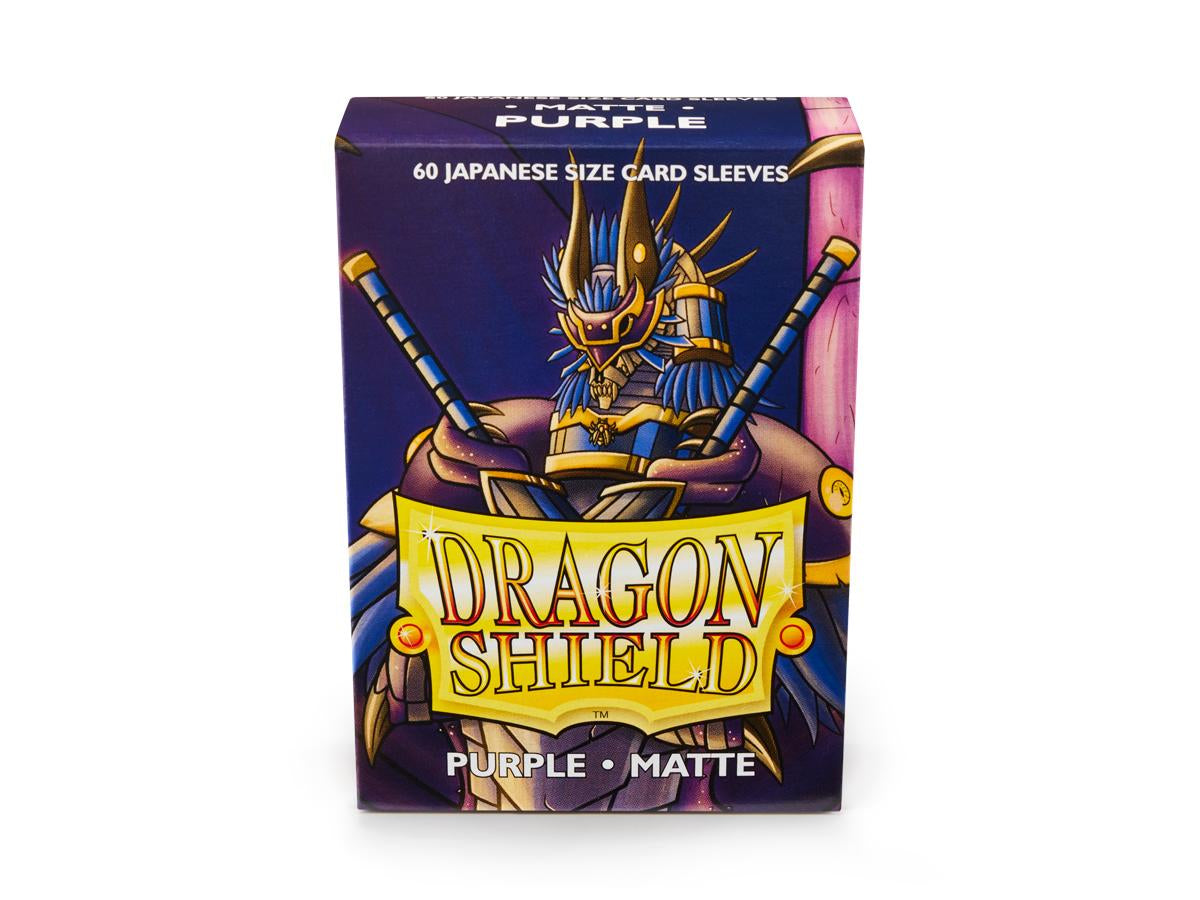 Sleeves - Dragon Shield Japanese- Box 60 - Gold MATTE - Ozzie Collectables