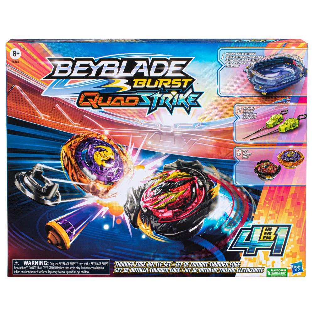 Beyblade - QuadStrike Thunder Edge Battle Set