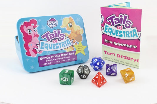 My Little Pony RPG Tails of Equestria Earth Pony Dice Set - Ozzie Collectables