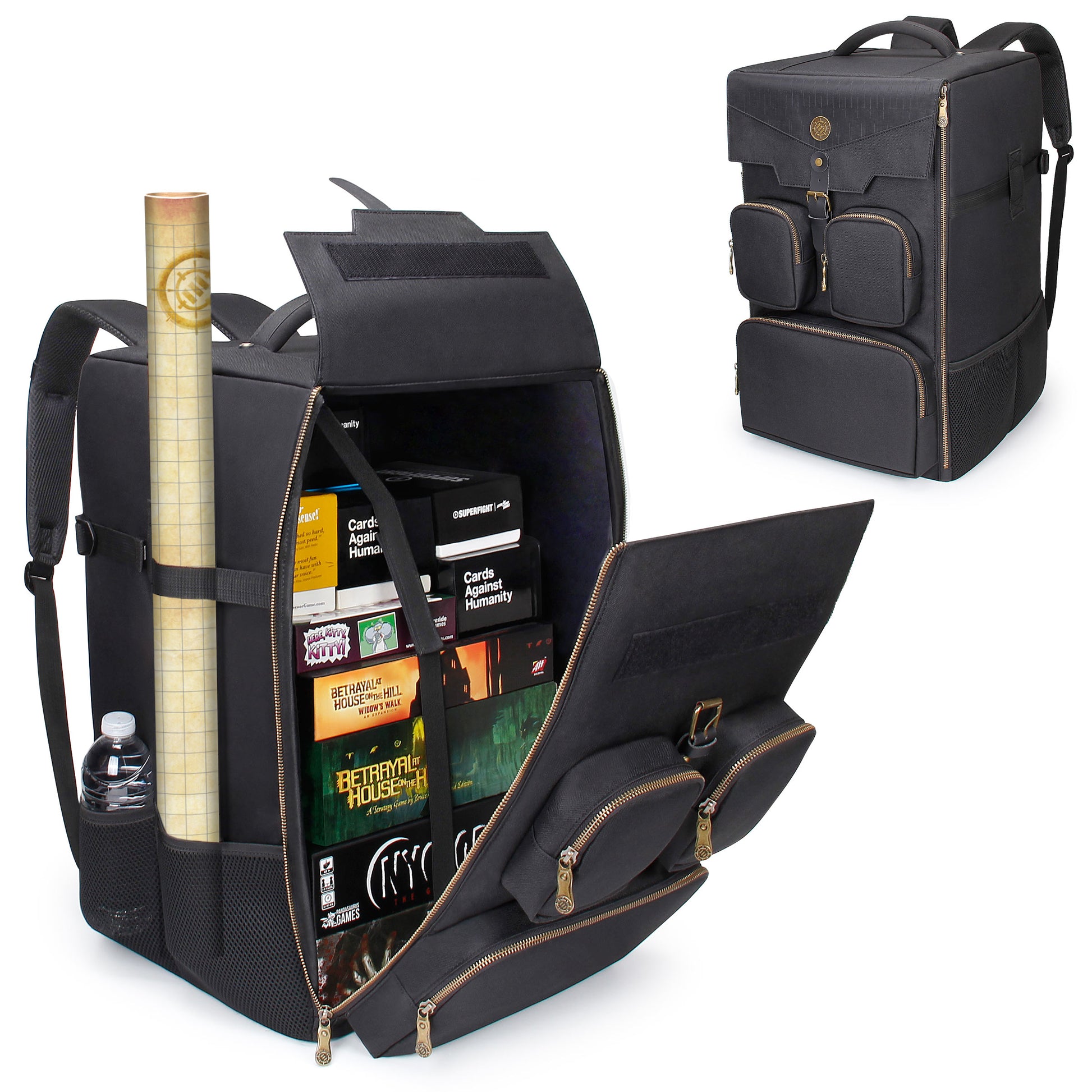 Enhance Card Storage Backpack - Black