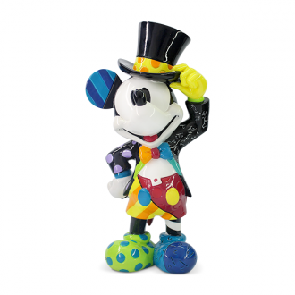 Disney Britto - Mickey Mouse With Top Hat Large Figurine - Ozzie Collectables